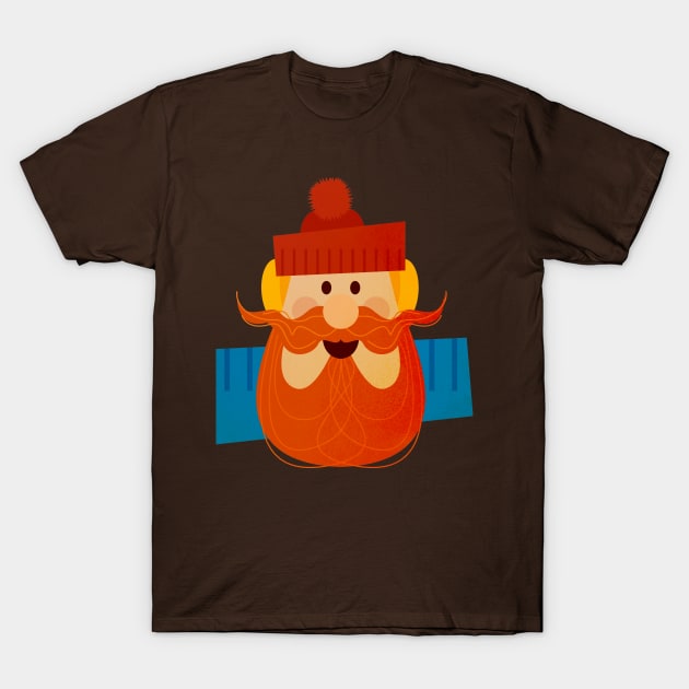 Rudolph the Red-Nosed Reindeer - Yukon Cornelius T-Shirt by ChrisPaulFarias